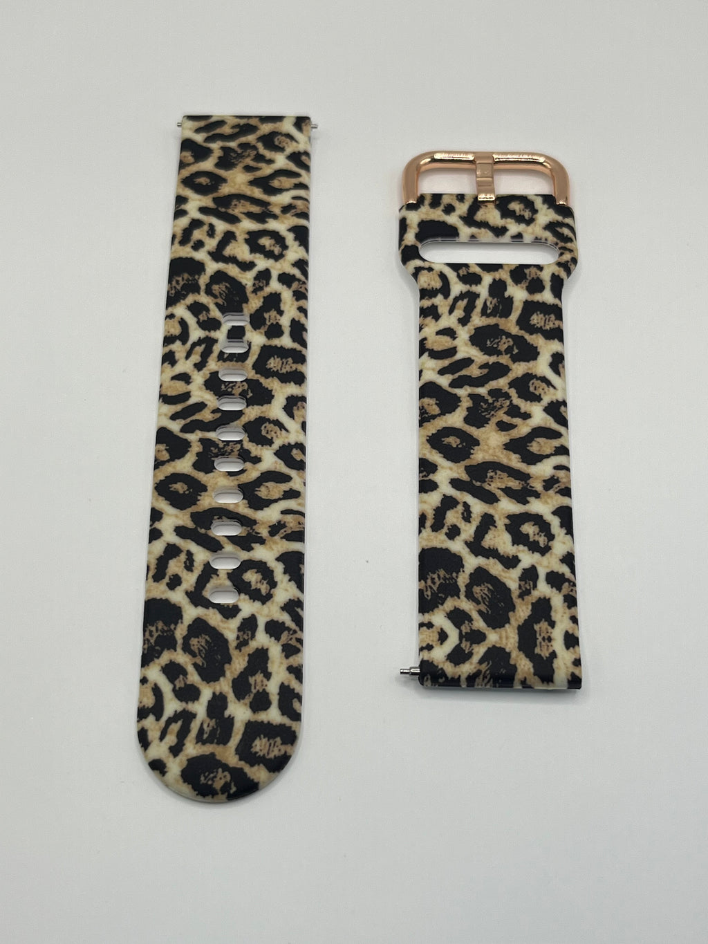 Watch strap - Galaxy: silicone- rose gold buckle