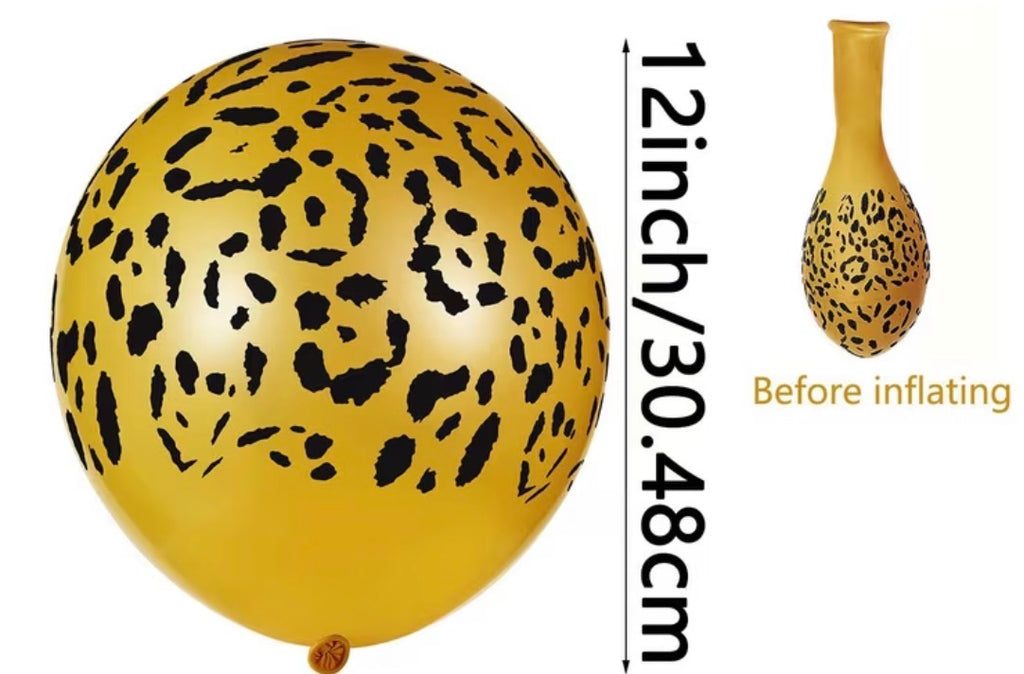 Gold balloons
