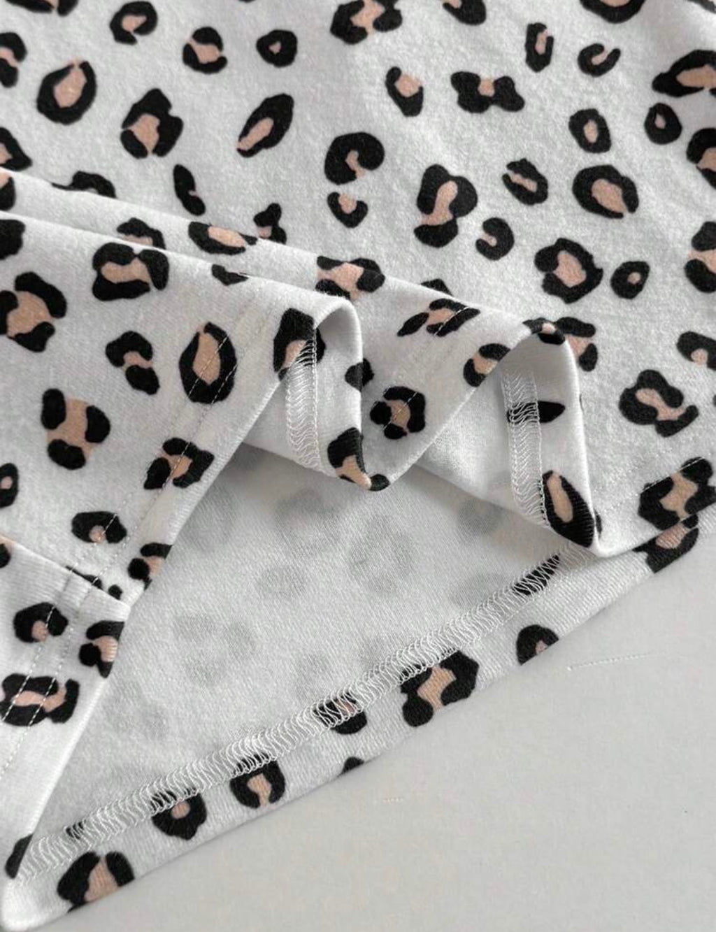 Tween leopard pajamas