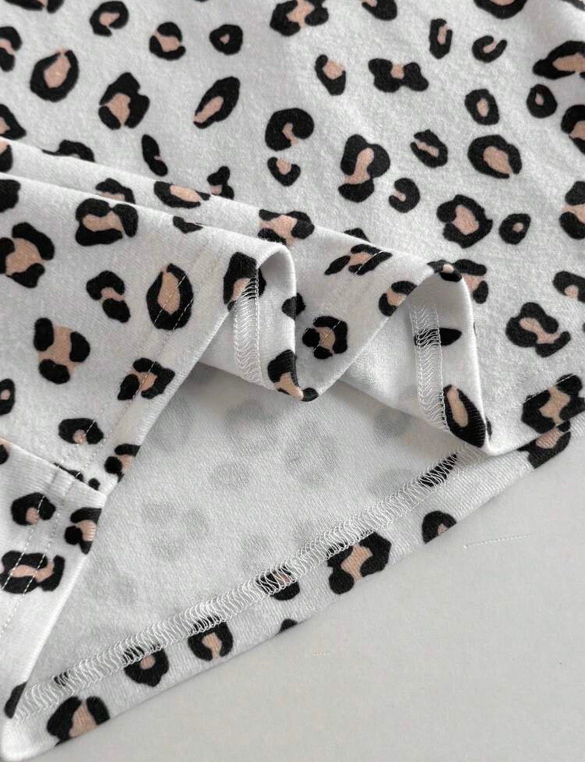 Tween leopard pajamas