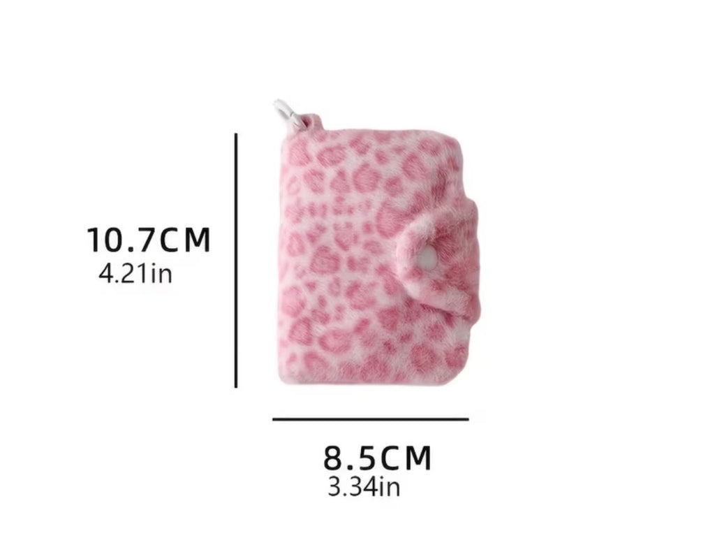 Coin purse - purple plush