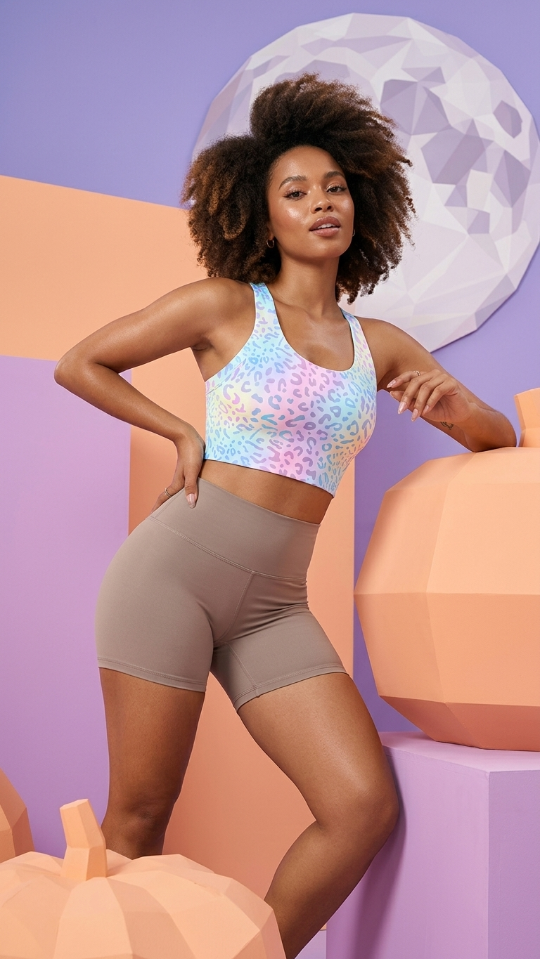 Sports Bra neon yoga