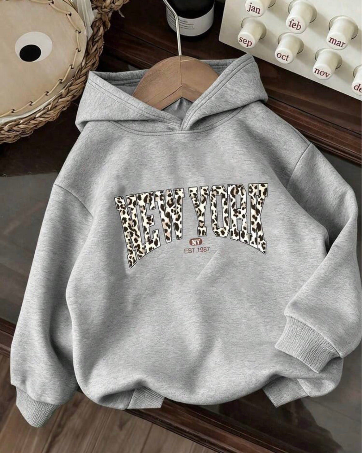 Girls “New York” Hoodie