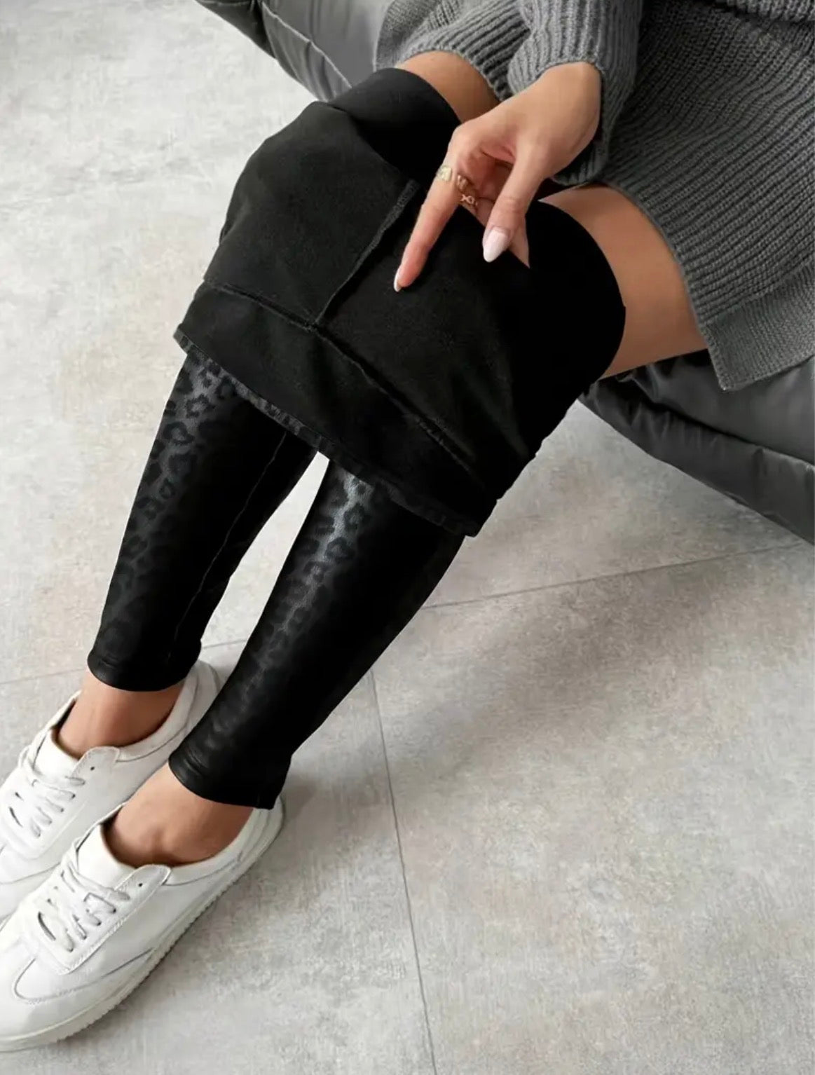 Fleece lined leggings