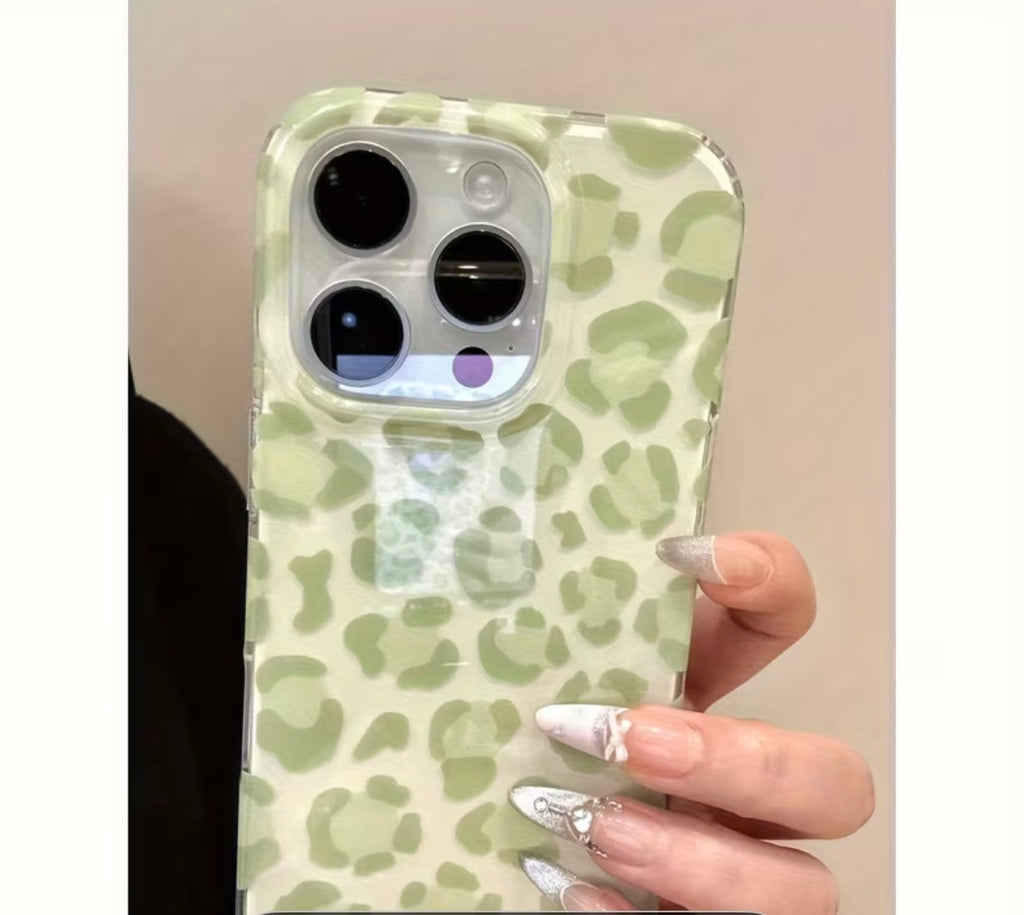 Light green phone cover