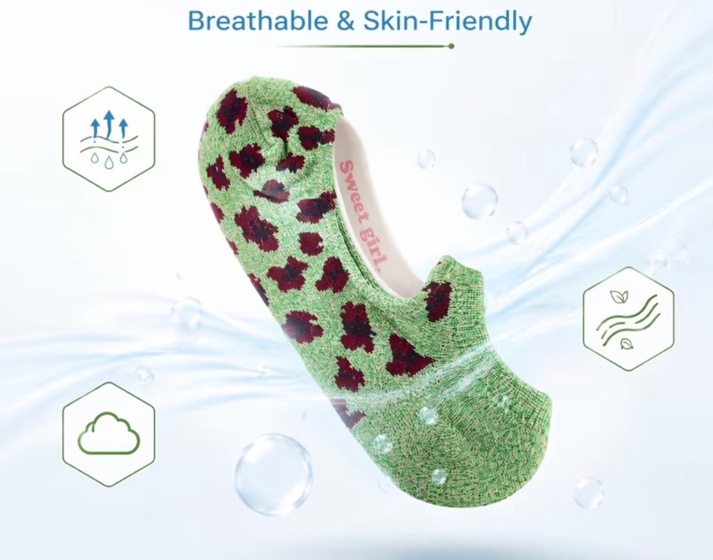 Mary Jane style floor socks