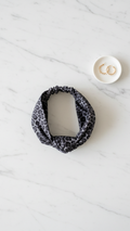 Headband & black and grey