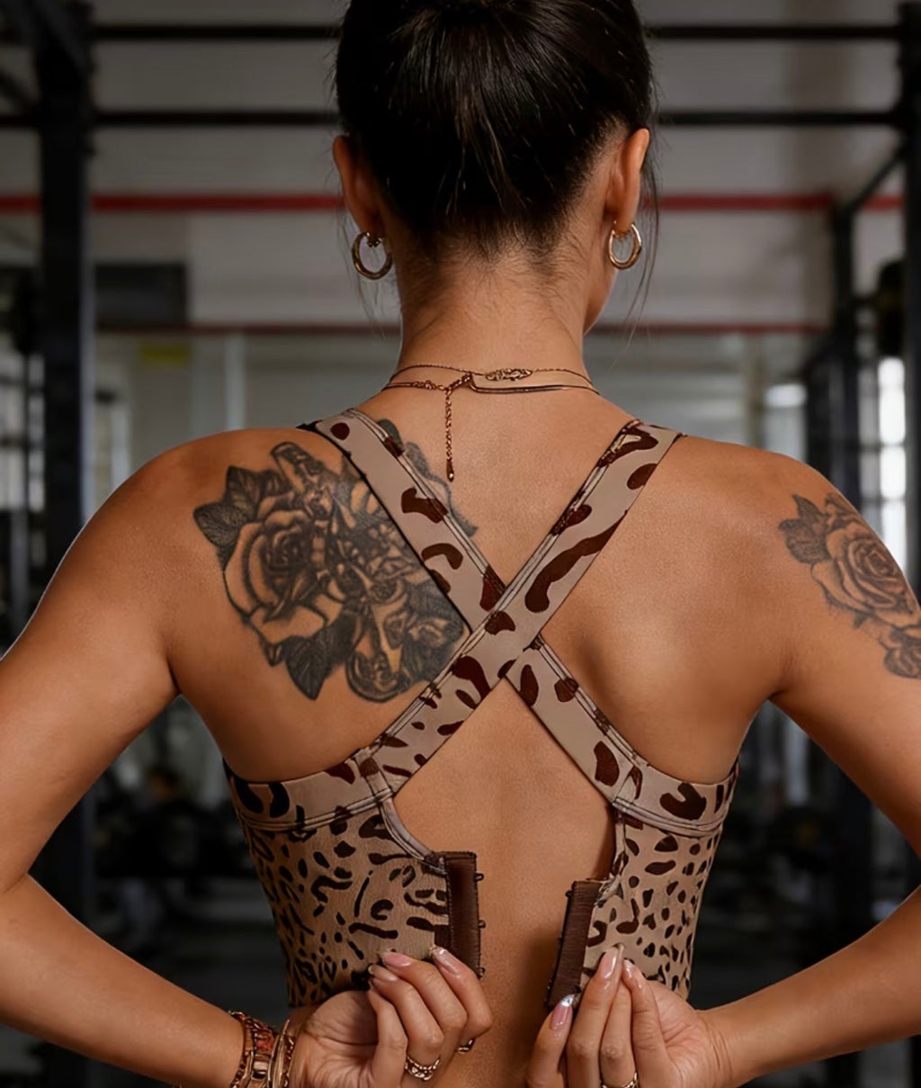 Sports Bra - Brown