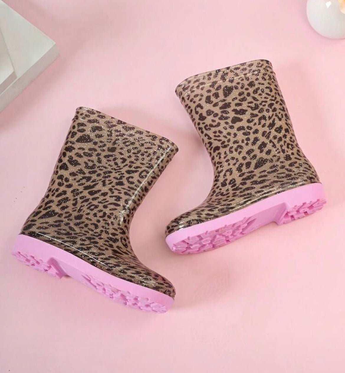 Kids rain boots - pink
