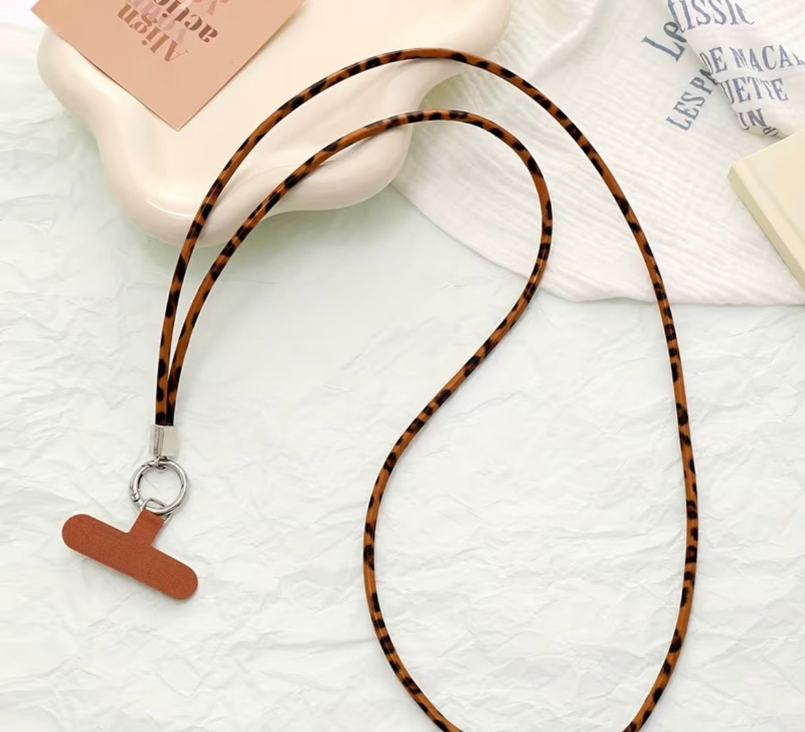 Thin “rope like” Phone lanyard - cross body