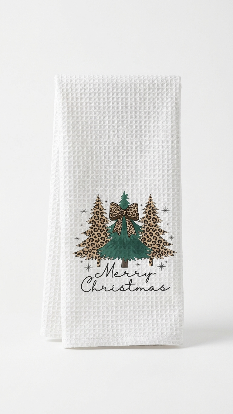 Kitchen tea towel - Christmas