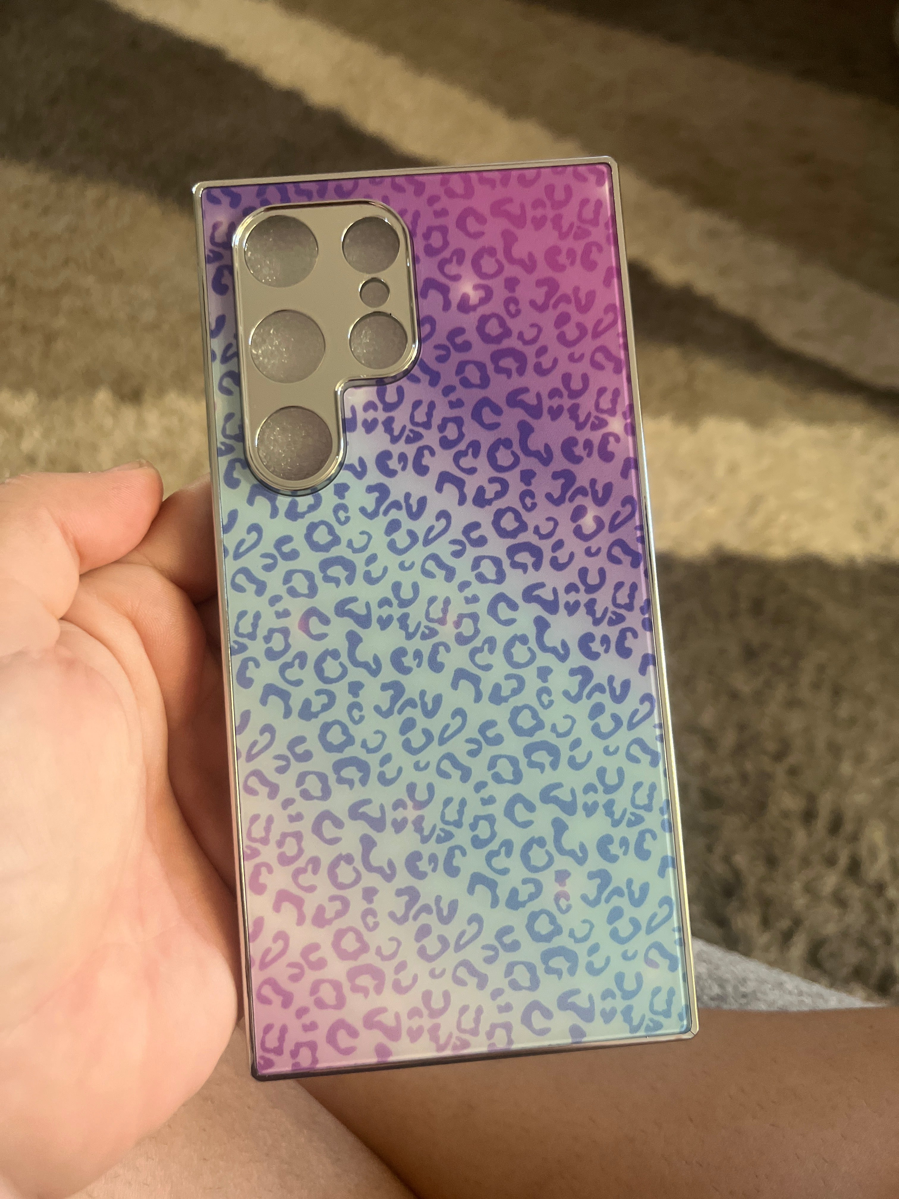 Phone case - Galaxy Compatible - Blue/Purple Gradient