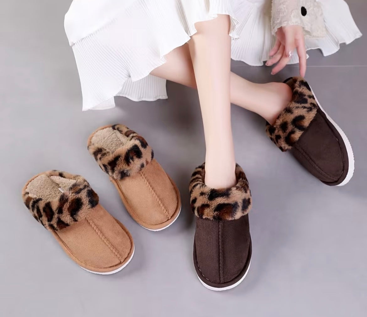 Fuzzy slippers