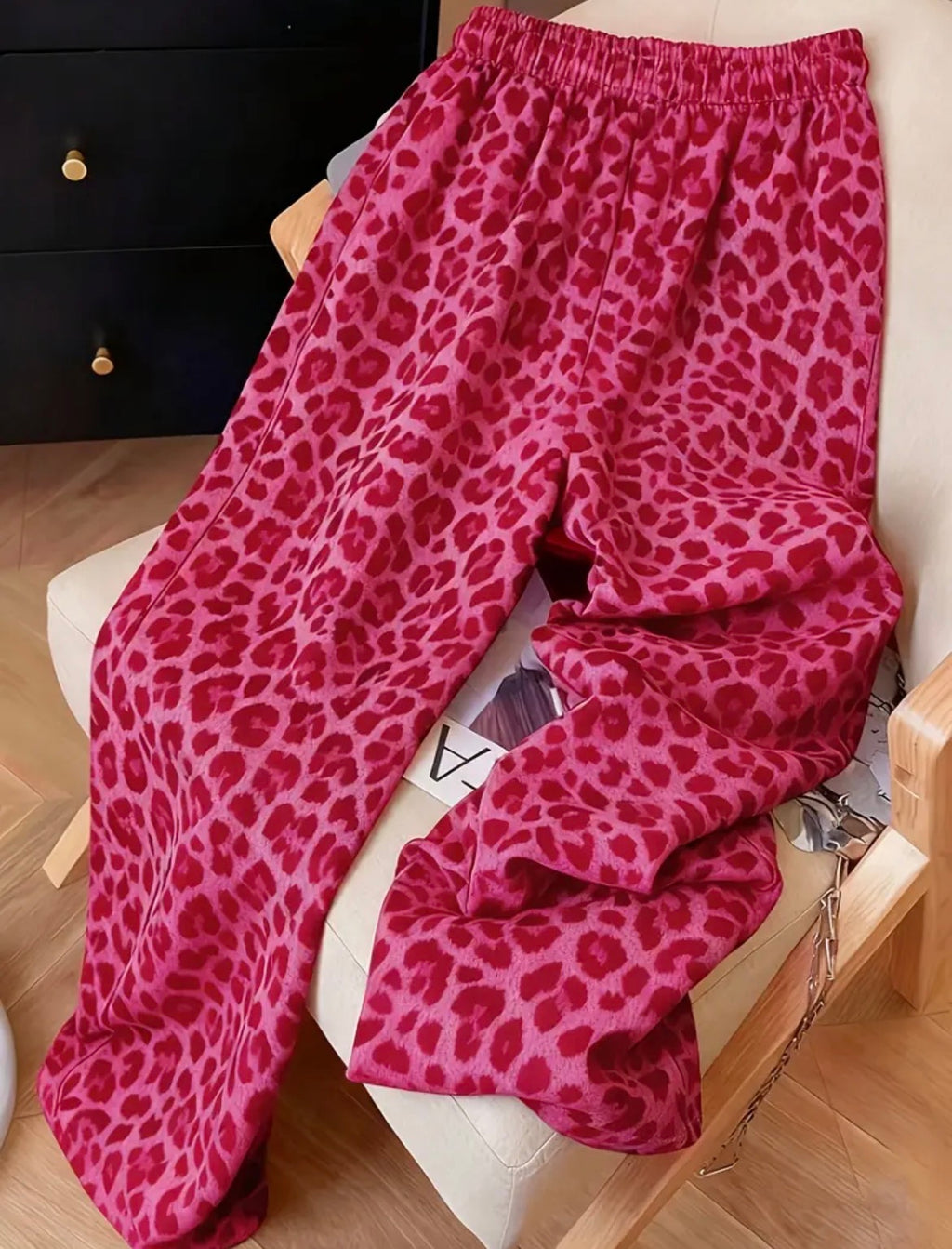 Wide-leg pants - pink