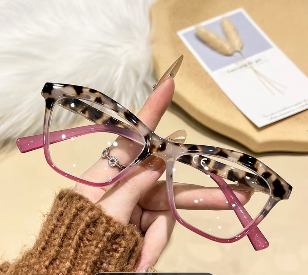 Large frame glasses - various colours