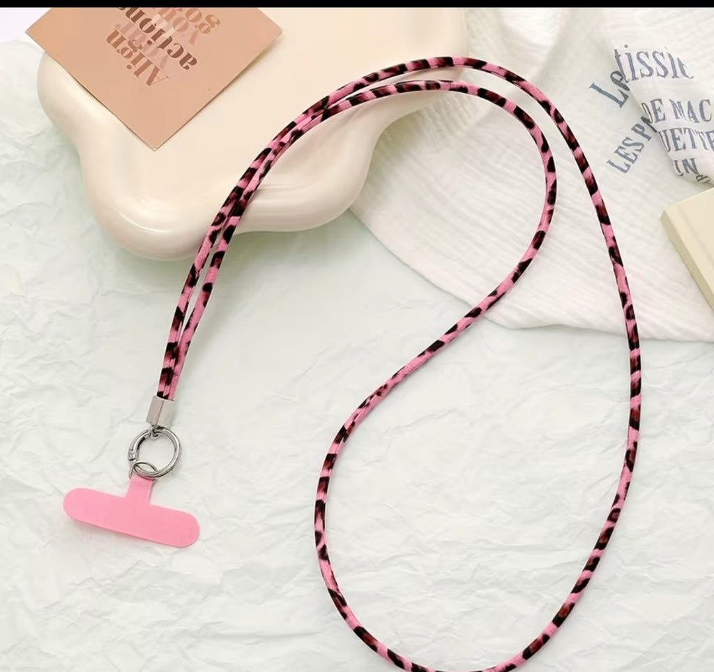 Thin “rope like” Phone lanyard - cross body