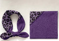 Headscarf - purple-black