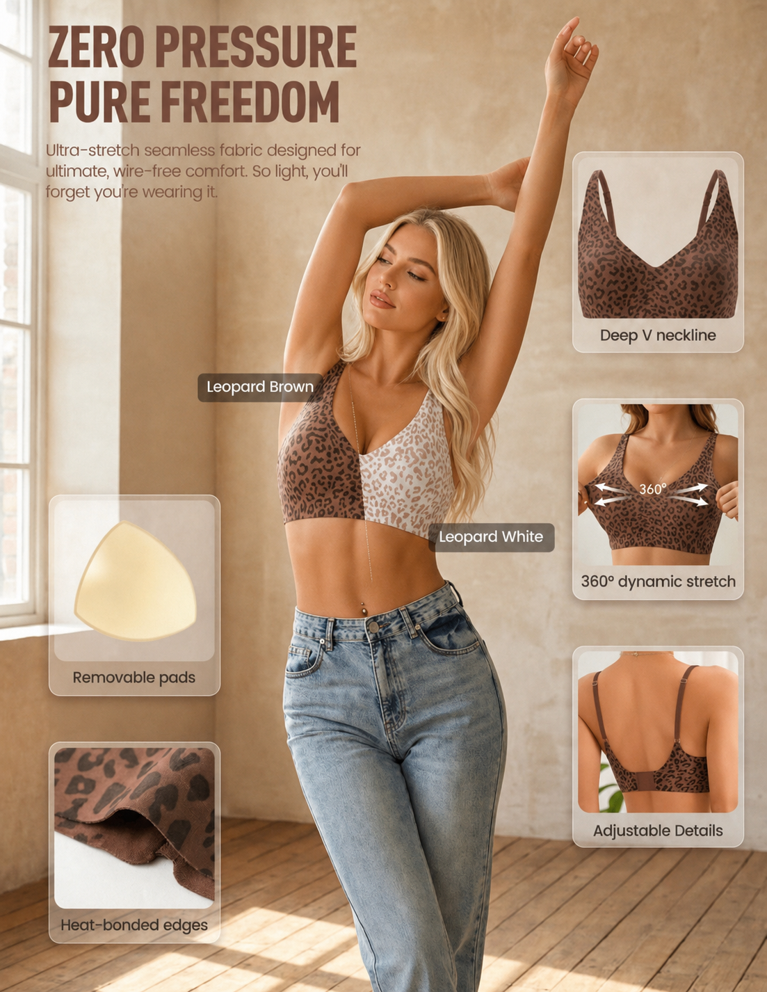 Camisole jelly bra