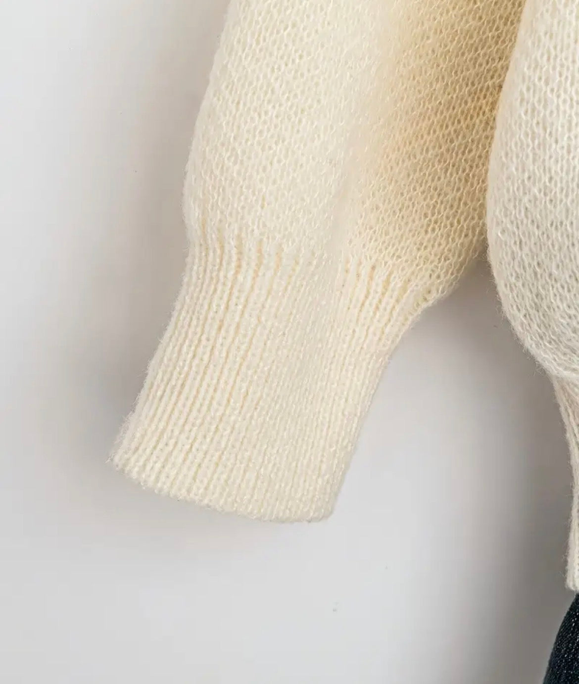 Knitwear jersey - Beige