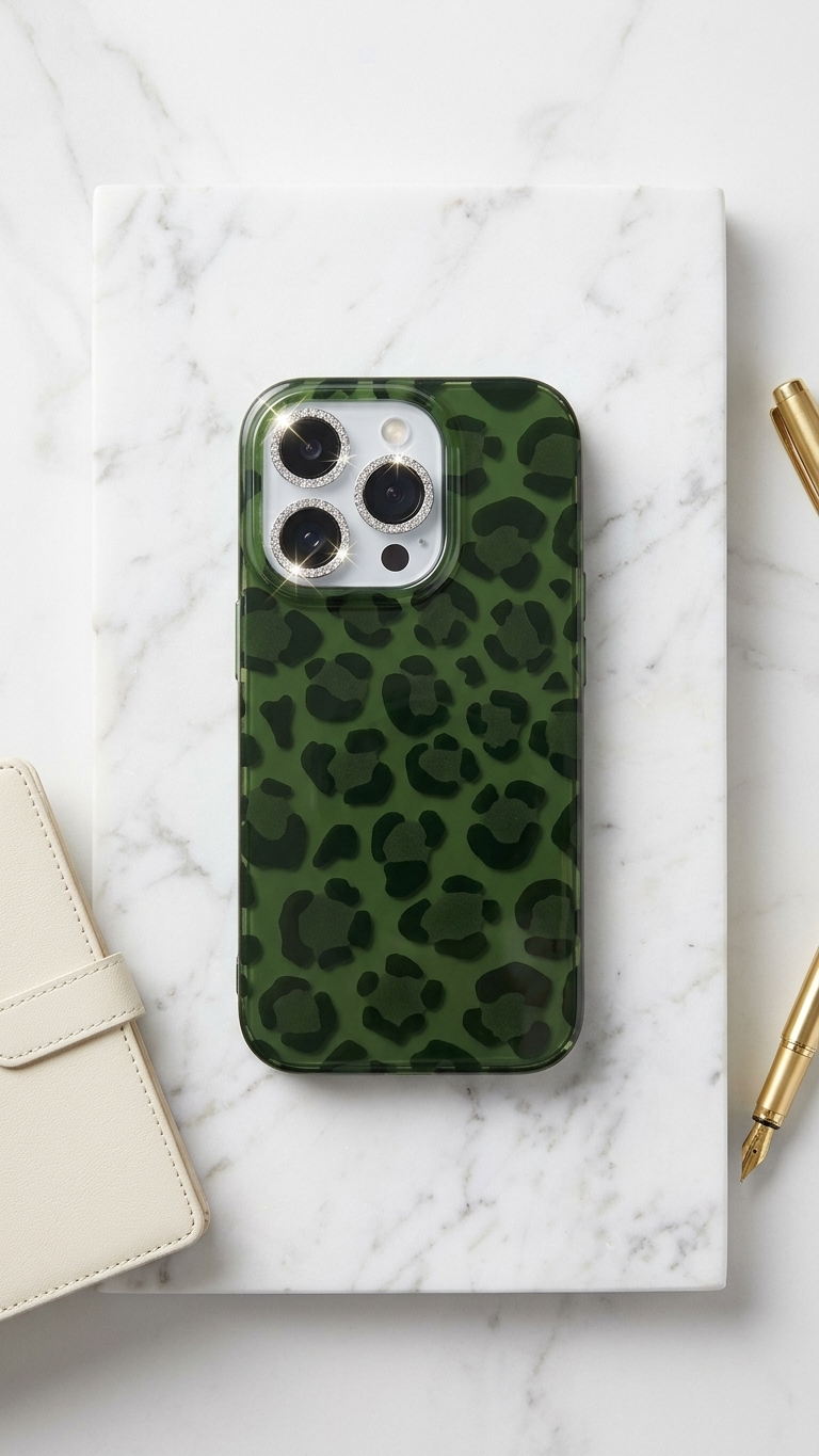 Green phone case - iPhone