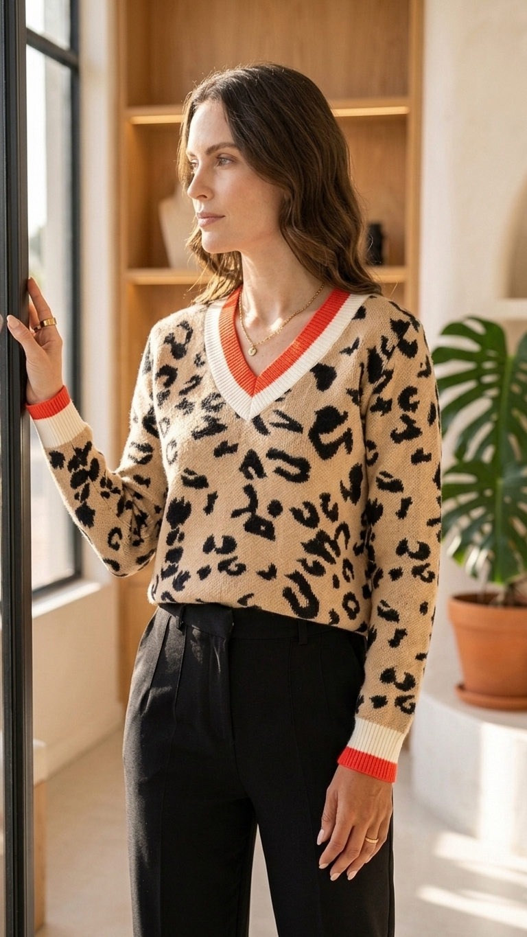 Long sleeve jersey - red and white trim