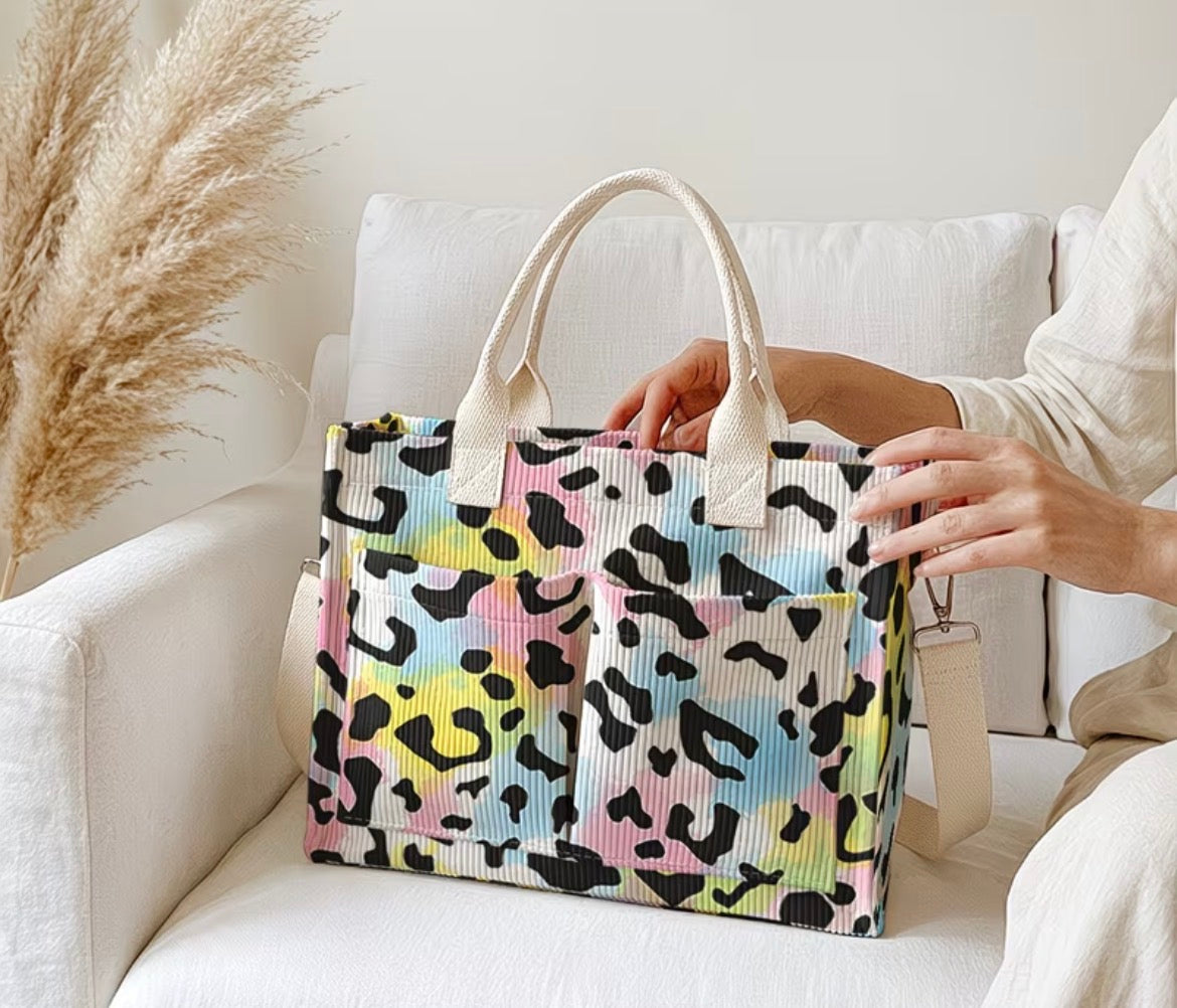 Colourful tote bag
