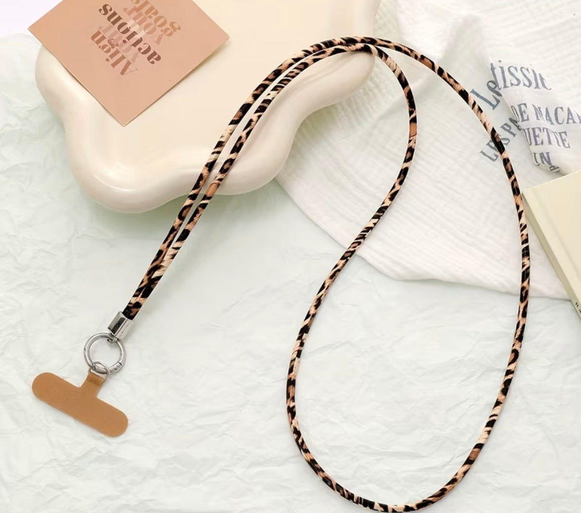 Thin “rope like” Phone lanyard - cross body