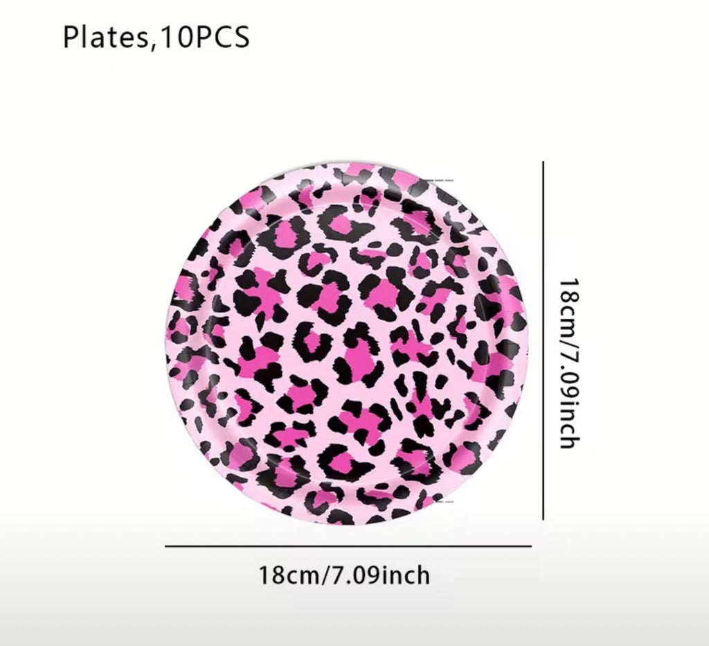 Party tableware pack - pink
