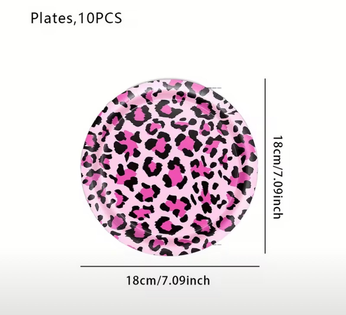 Party tableware pack - pink