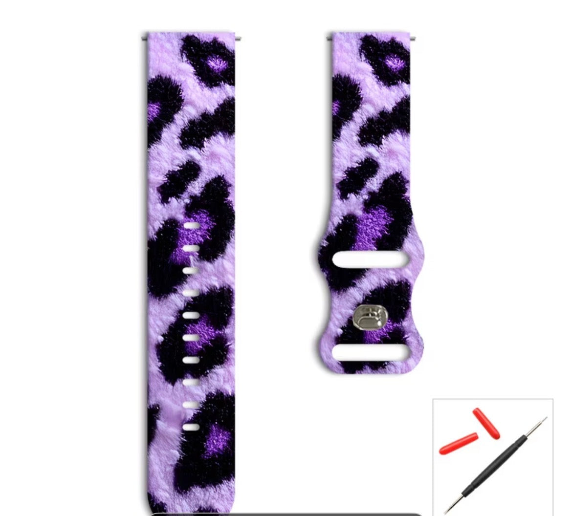 Watch strap Samsung Galaxy compatible - purple