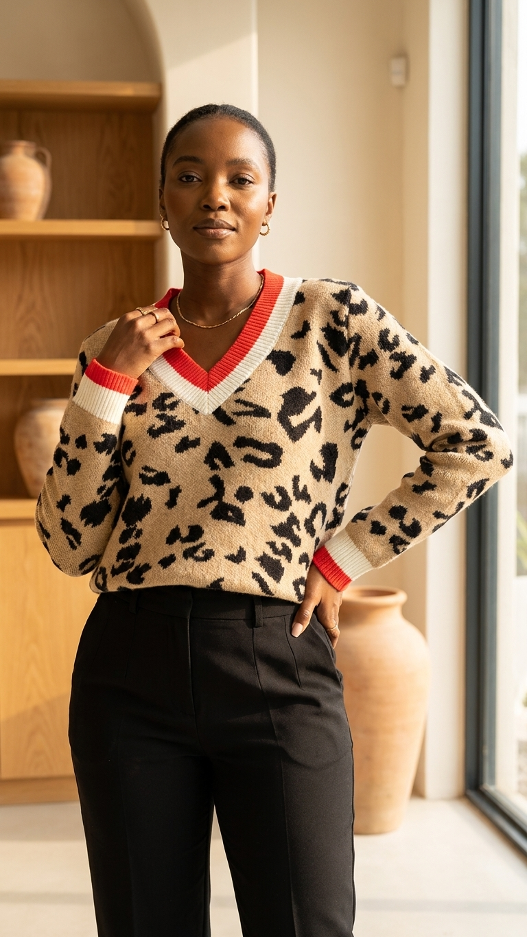 Long sleeve jersey - red and white trim