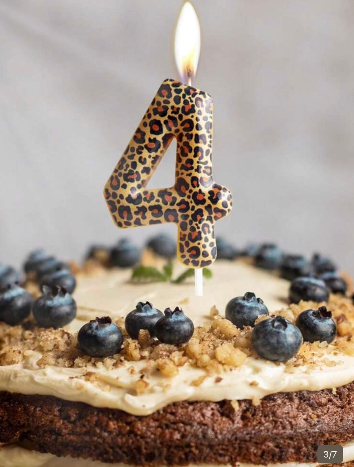 Party Cake Decoration Candles Digit 0-9 Birthday