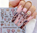 5D nail art sheet