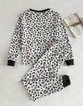 Tween leopard pajamas