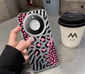 Phone case - Honor X9C - Pink and Silver