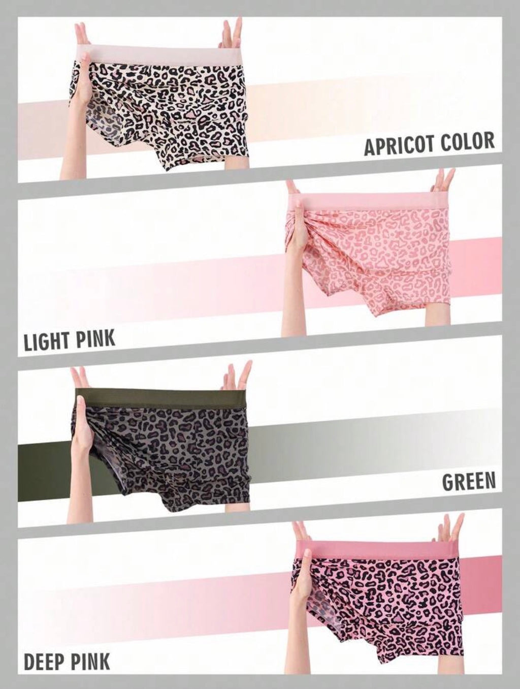 4 pc/pack men’s underpants