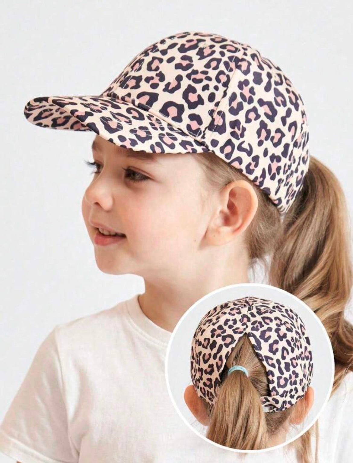Kids Ponytail Baseball Cap