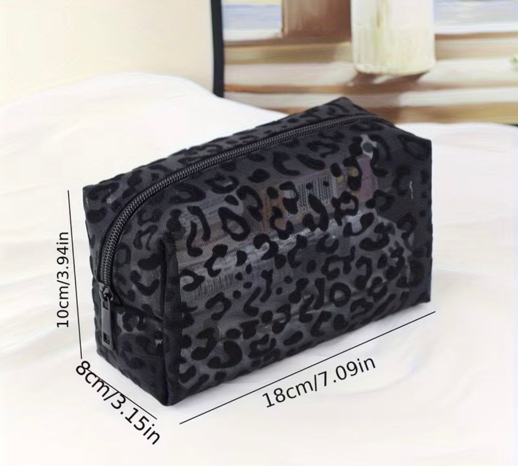 Makeup bag/pouch - mesh black
