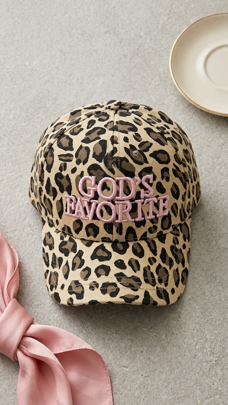“God’s favorite” peak cap