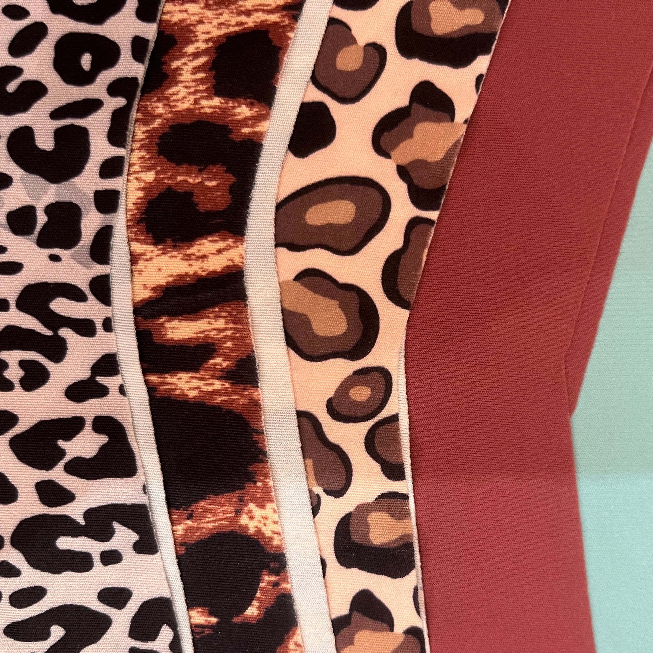 5-piece panties - seamless multicolour
