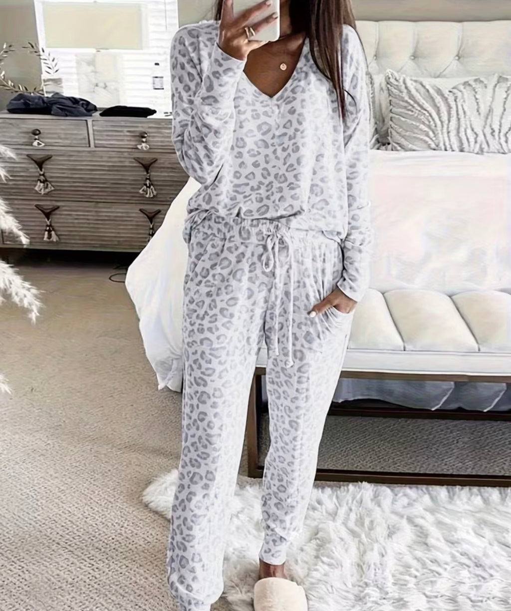 Two piece loungewear (Grey)