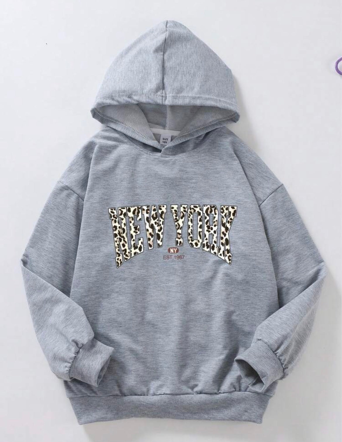 Girls “New York” Hoodie