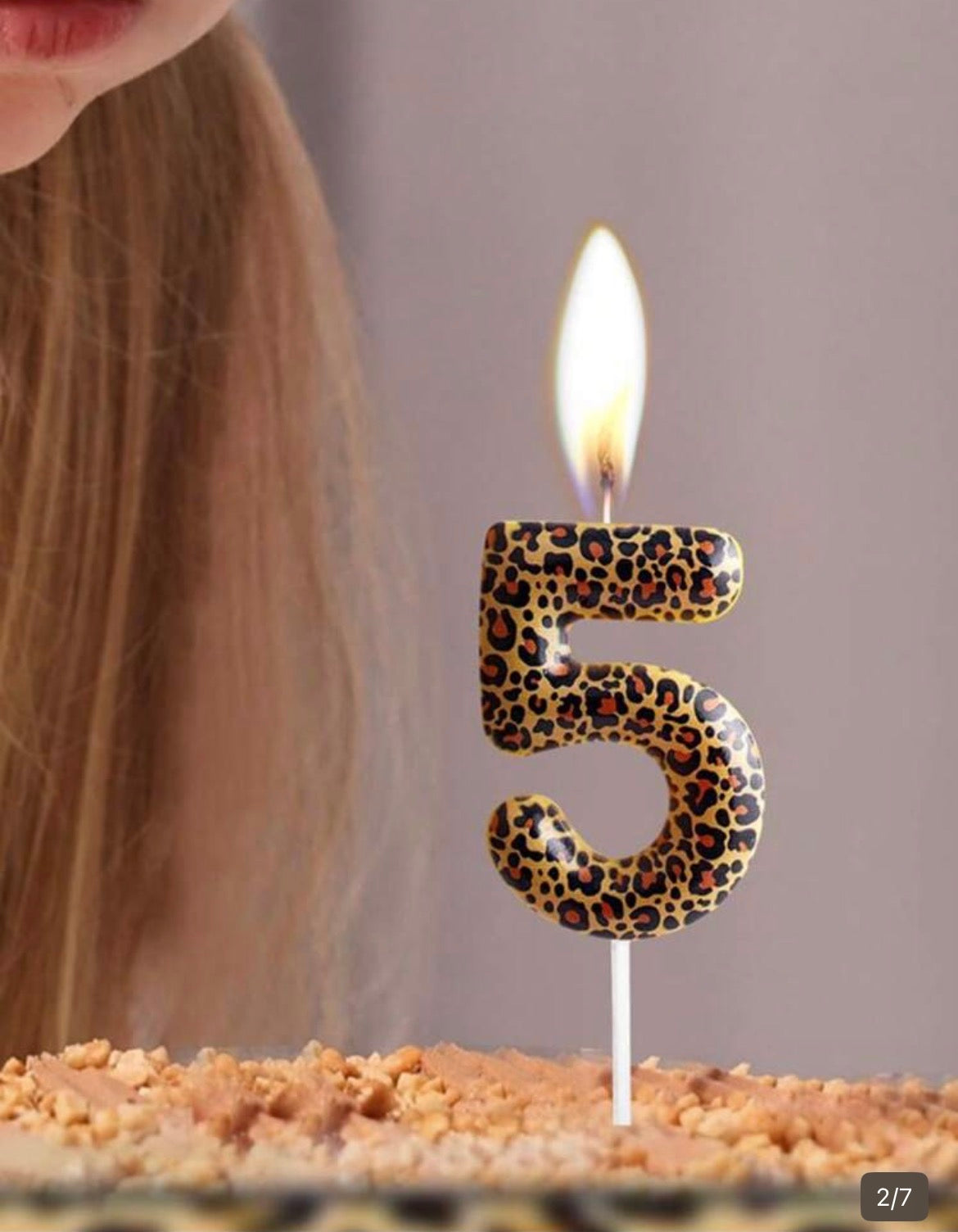 Party Cake Decoration Candles Digit 0-9 Birthday