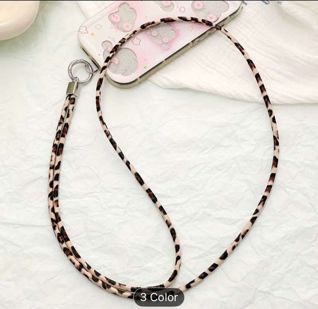 Thin “rope like” Phone lanyard - cross body
