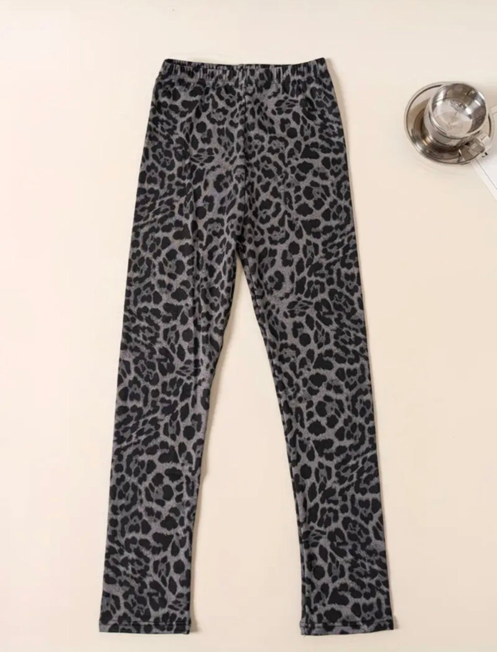 Girls leggings - black