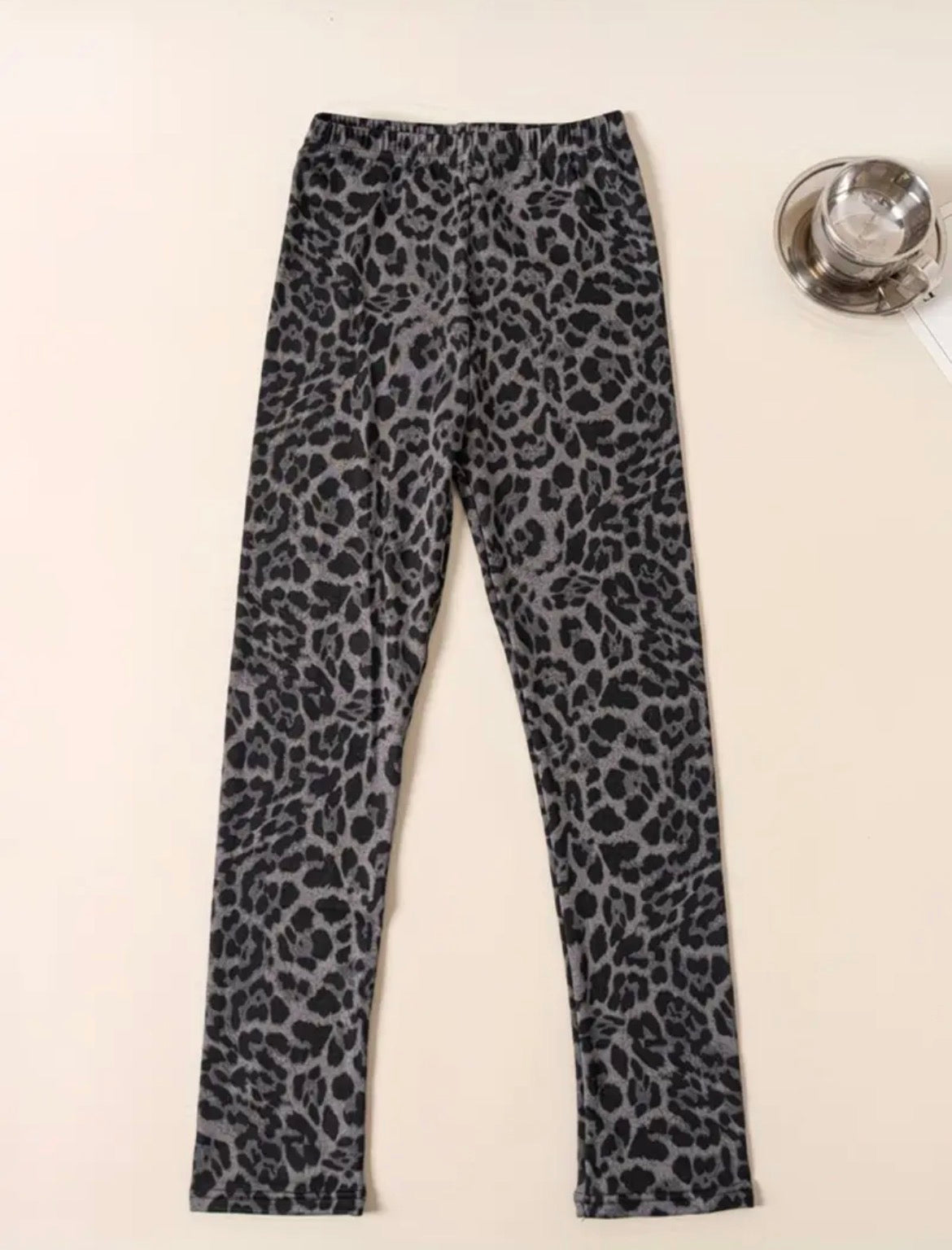Girls leggings - black