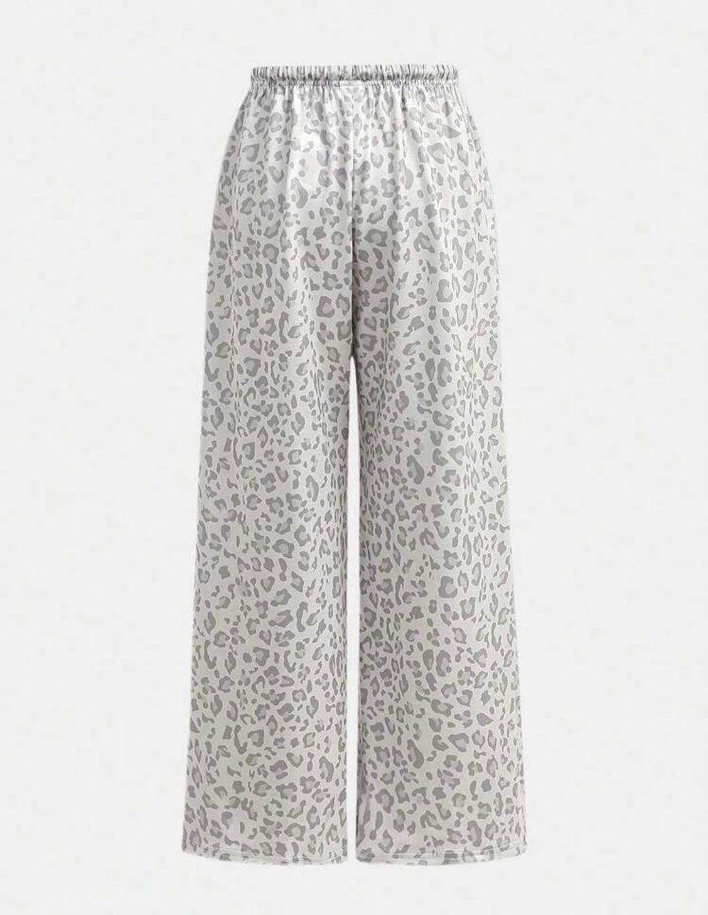 Drawstring Pants - Kids (white & grey)