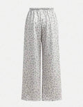 Drawstring Pants - Kids (white & grey)