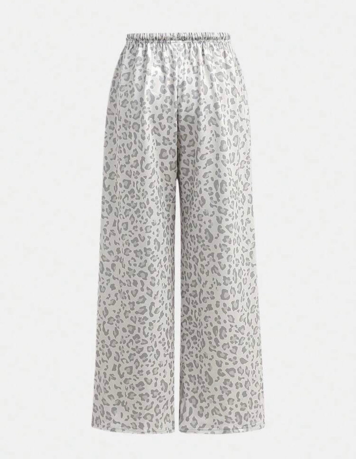 Drawstring Pants - Kids (white & grey)