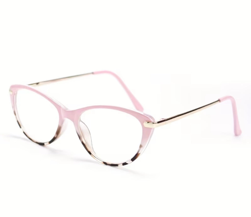 Reading glasses - light pink